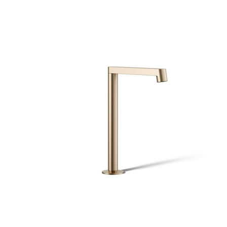 Kohler 23887-BV Components Bathroom Sink Faucet Spout with Row Design 1.2 Gpm, Vibrant Brushed Bronze