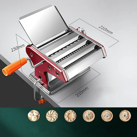 

Household kitchen stainless steel manual spaghetti machine manual crank baking roller spaghetti machine