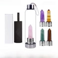 thumbnail image 1 of Columna de cristal natural de mar, palo mágico, columna de energía, vaso de vidrio para beber, taza de té, botella de agua, botella de agua deportiva, 1 of 5