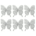 thumbnail image 1 of 6Pcs DIY Glitter Powder Butterflies Christmas Hollow-out Butterflies for DIY Making, 1 of 4