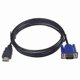 thumbnail image 4 of HDMI-compatible Male to VGA Male Video Converter Adapter Cable Cord - 6ft 1080p for HDTV DVD, 4 of 4