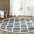 thumbnail image 2 of SAFAVIEH Cambridge Liz Geometric Wool Area Rug, Dark Grey/Ivory, 10' x 14', 2 of 10