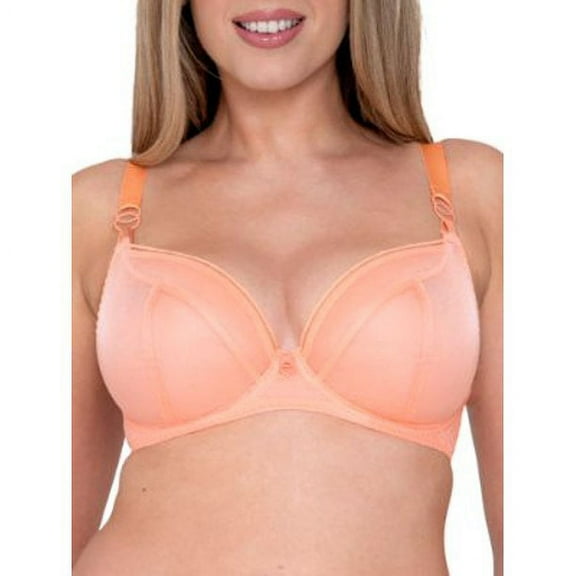 CURVY KATE Cantaloupe Lifestyle Plunge Bra, US 30DD, UK 30DD, NWOT