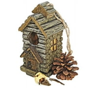Design Toscano Backwoods Bird House Collection: Cabin