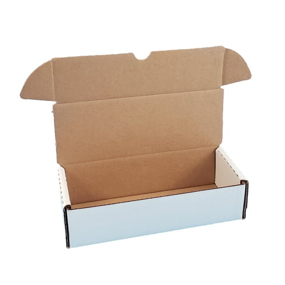 BX-550 Count Box - Corrugated Cardboard Storage Box - Baseball, Other Sport Cards, Gaming & Trading Card Collecting Supplies - 1 Box
