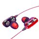 thumbnail image 2 of Twowood auricular A4 Universal Wire Control Doble Mover Mover Subwoofer Auricular Auriculares Ear Placas Auriculares, 2 of 6