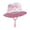 aa02-0513-Pink, variant on Kids Trucker Hat Boys Kids Summer Sun Hat with Breathable Mesh, Adjustable Outdoor Beach Bucket Hat for Boys Girls Age 4-12