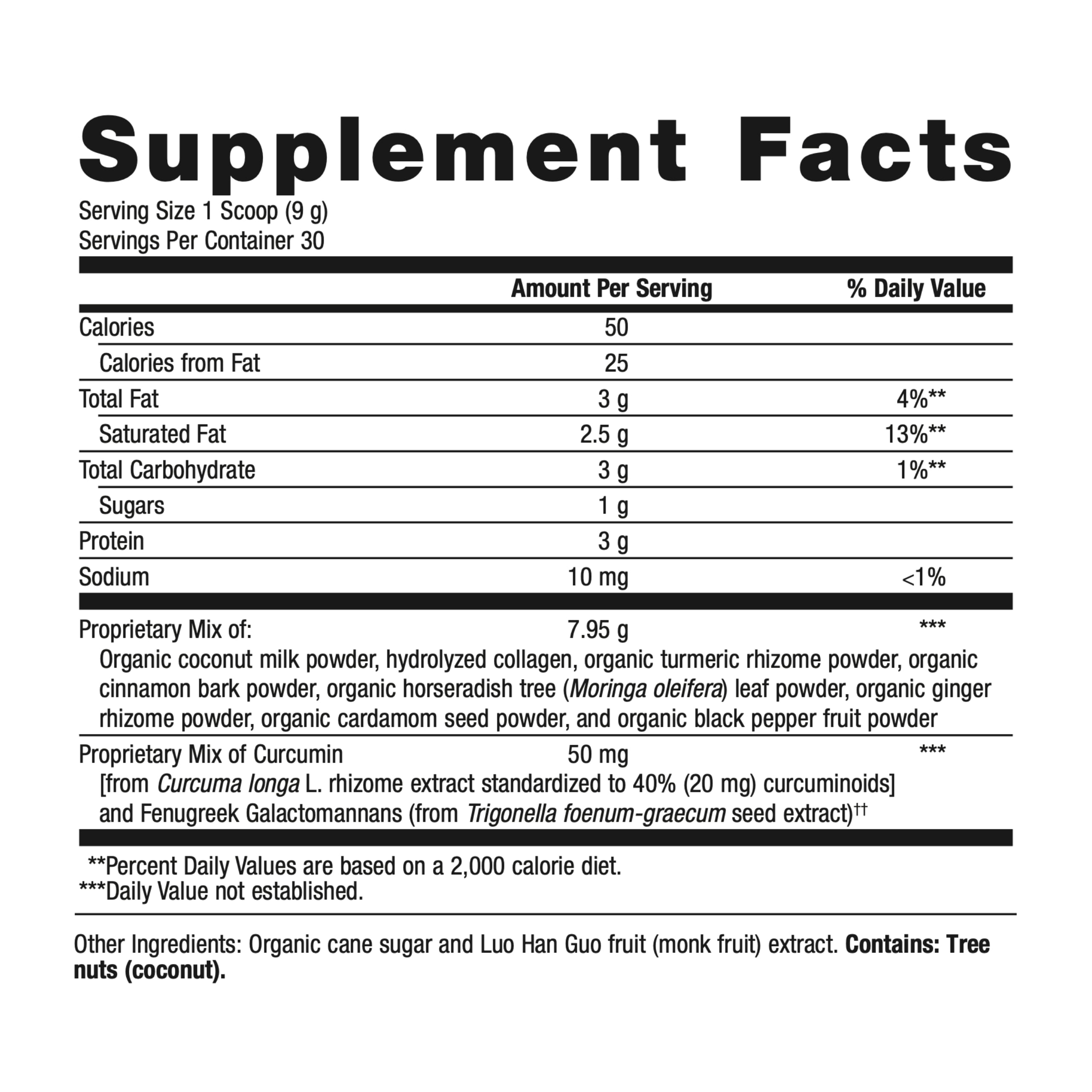 Metagenics Golden Fusion - Bioavailable Curcumin - Grass-Fed Collagen Peptides - With Black Pepper, Cardamom & Cinnamon Bark - Non-GMO & Gluten Free - 30 Servings - 9.52 oz