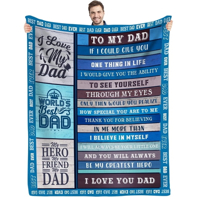 LHSHID Gifts for Fathers Day for Uncle from Daughter Birthday Gifts for Uncle Who Wants Nothing to My Uncle Soft Christmas Bday Present for Uncle from Sons 30x40in