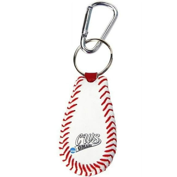 College World Series Keychain Classic Baseball