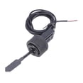 thumbnail image 4 of Interruptor de flujo de paleta negro, Sensor de flujo de conexión de hilo femenino para bomba de calor, calentador de agua, aire acondicionado duradero, 4 of 5