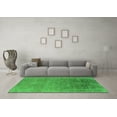 thumbnail image 3 of Ahgly Company Indoor Rectangle Oriental Green Industrial Area Rugs, 5' x 8', 3 of 4