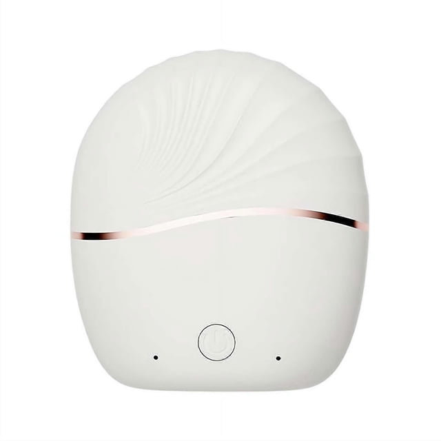 Cepillo alisador de pelo inalámbrico, calentamiento rápido en 30 segundos, peine de cerámica, recargable, tamaño viaje, blanco.