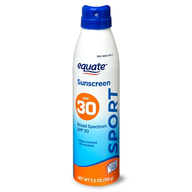 Equate Sport Broad Spectrum Sunscreen, SPF 30, 5.5 oz