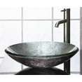 thumbnail image 2 of Ryvyr Rve180 18" Tempered Glass Vessel Bathroom Sink - Copper, 2 of 7