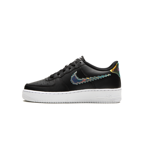 Air Force 1 Low LV8 GS "Digital Swoosh - Black" CW1577 002 from Stadium Goods