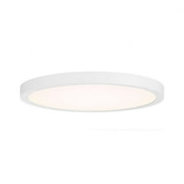 25W 1 Led Flush Mount-0.9 inches Tall and 12 inches Wide-White Finish Bailey Street Home 159-Bel-5170739
