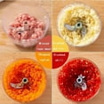thumbnail image 6 of 500/900ML Garlic Chopper Manual Rotate Vegetable Cutter Chopper Slicer Fruit Garlic Crusher Kitchen Gadget Blenders Meat Grinder, 6 of 10
