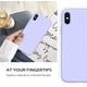 thumbnail image 3 of iPhone X Case,iPhone Xs Case, Liquid Silicone Soft Gel Rubber Slim Cover with Microfiber Cloth Lining Cushion Shockproof Full Body Protective Case for, 3 of 4
