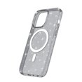 thumbnail image 7 of for iPhone 14 Pro Max Magnetic Case [Compatible with Magsafe], Clear Glitter Full Body Protective Cover Slim TPU Transparent Shockproof Bling Phone Case for iPhone 14 Pro Max 6.7", Gray, 7 of 7