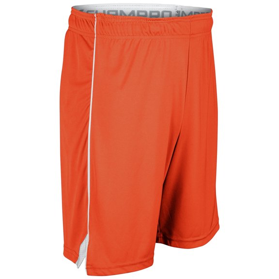 Prime Basketball Short - ORANGEWHITE - M