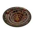 thumbnail image 2 of 3D Rugs Optical Illusion Round Christmas Rug, 23.62 Inch Non Slip Absorbent Polyester Doormat, Stain Resistant Washable Floor Mat for Entryway, Kitchen, Bathroom and Xmas Home Decoration, 2 of 6