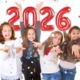 thumbnail image 3 of Globos YOUDICT 2026 rojos de 16 pulgadas para decoración de Año Nuevo, 3 of 7