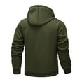 thumbnail image 3 of RYDCOT Men's Fleece Hoodie Sherpa Lined Sweatshirt Jacket Full Zip Warm Fuzzy Winter Coats Hooded Outwear with Pocket Sale or Clearance, 3 of 4
