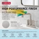 thumbnail image 3 of Grifo de baño Delta Nicoli Centerset con pulverizador dorado, 3 of 8