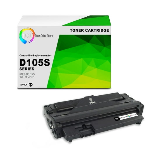 TCT D105S Toner Cartridge - Premium Compatible Replacement for MLT-D105S Black