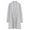Gray, variant on CASSIE LIZ Plus Size Winter Coats for Women 4X Fall Trench Lightweight Gray Cardigan Sweaters Long Sleeve Open Front Ladies Outerwear with Pocket 4XL 24W 26W