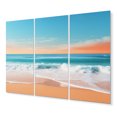 thumbnail image 2 of Designart "Coastal Simplicity Photo V" Landscapes Metal Art Print Set, 2 of 5