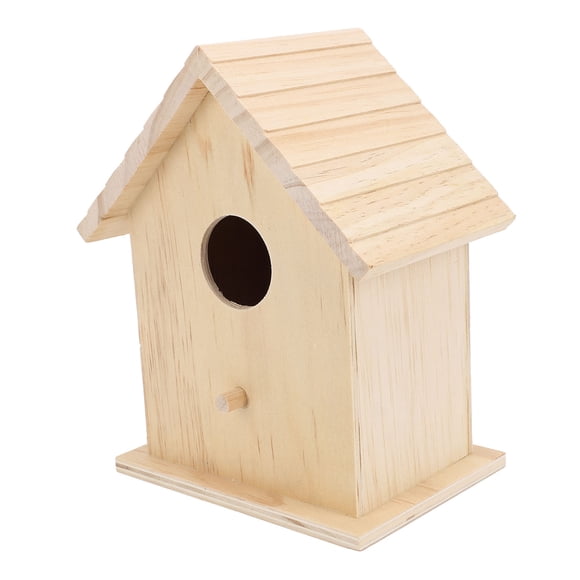 Casa De Pájaros, Casa De Pájaros Pintable Sin Terminar Para Relex