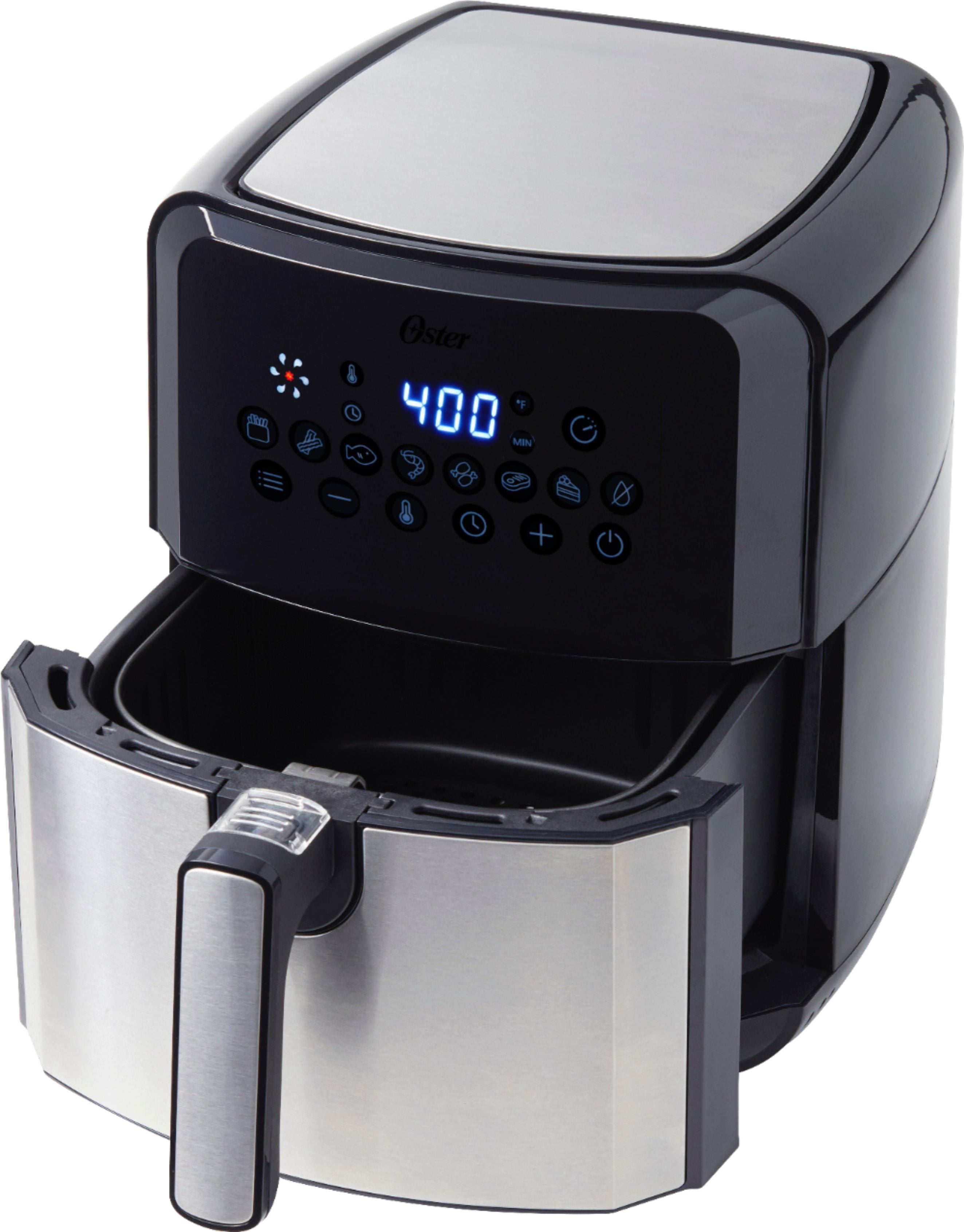  Oster DiamondForce Nonstick XL 5 Quart Digital Air Fryer, 8  Functions with Digital Touchscreen : Everything Else