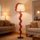 thumbnail image 5 of Decoración del hogar, decoración de habitaciones, decoración de paredes, lilas artificiales, guirnalda de flores artificiales de plástico, enredaderas decorativas para uso en interiores y exteriores,, 5 of 6