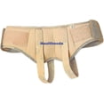 thumbnail image 3 of Cinturón para hernia inguinal para hombres, alivio del dolor de hernia posoperatoria, faja ortopédica para hernia inguinal doble o simple, comodidad superior y presión ajustable, 2 fajas extraíbles, 3 of 5
