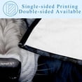 thumbnail image 4 of Wolf Cozy and Stylish Microfiber Printed Throw Blanket - Soft, Warm, and Lightweight for Sofa, Bed, Couch, Office, and Camping, 4 of 6