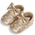 thumbnail image 6 of HBYJLZYG Baby Shoes Anti-Slip Prewalker Leather Princess Shoes, Baby Girl Bowknot Leater Anti-Slip Soft Sole Toddler Shoes, 6 of 9