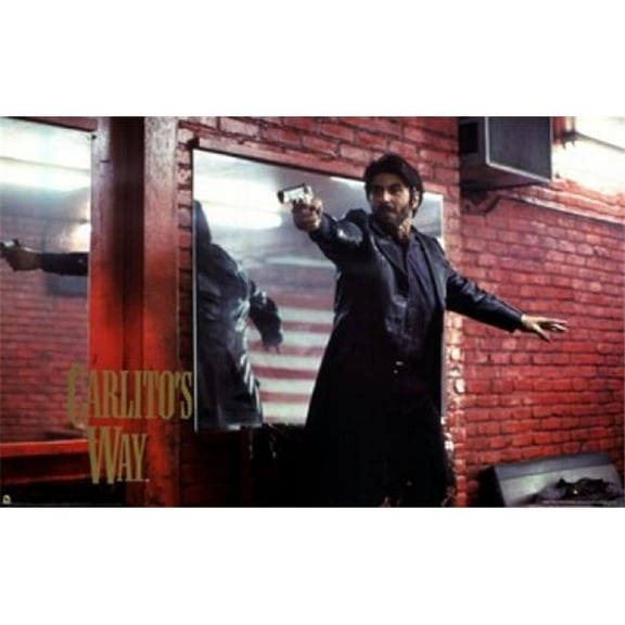 Carlitos Way - Gun Poster Print - 36 x 24 in.