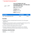 thumbnail image 2 of Front Left Stabilizer Bar Link - Compatible with 2010 - 2016 Mercedes-Benz E350 RWD Sedan 2011 2012 2013 2014 2015, 2 of 2