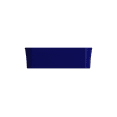 thumbnail image 6 of BOCCHI 1476-010-0125 Sottile Rectangle Vessel Fireclay Sink Cover Sapphire Blue, 6 of 6