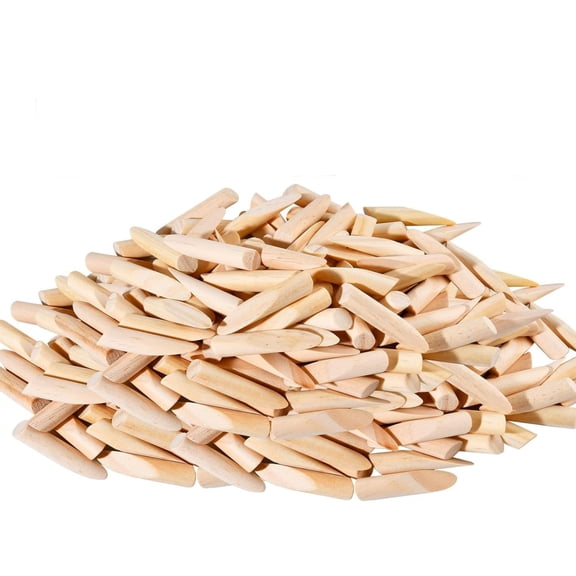 120 Pcs Solid Wood Pocket Hole Plugs Wood Dowels Pine Hardwood Plugs Filler Pocket Hole Jig Wood Plugs Pine Wooden Hole Plugs for Screw Holes Pocket Screw Jig Woodworking Tool,3/8 inch,Topboutique