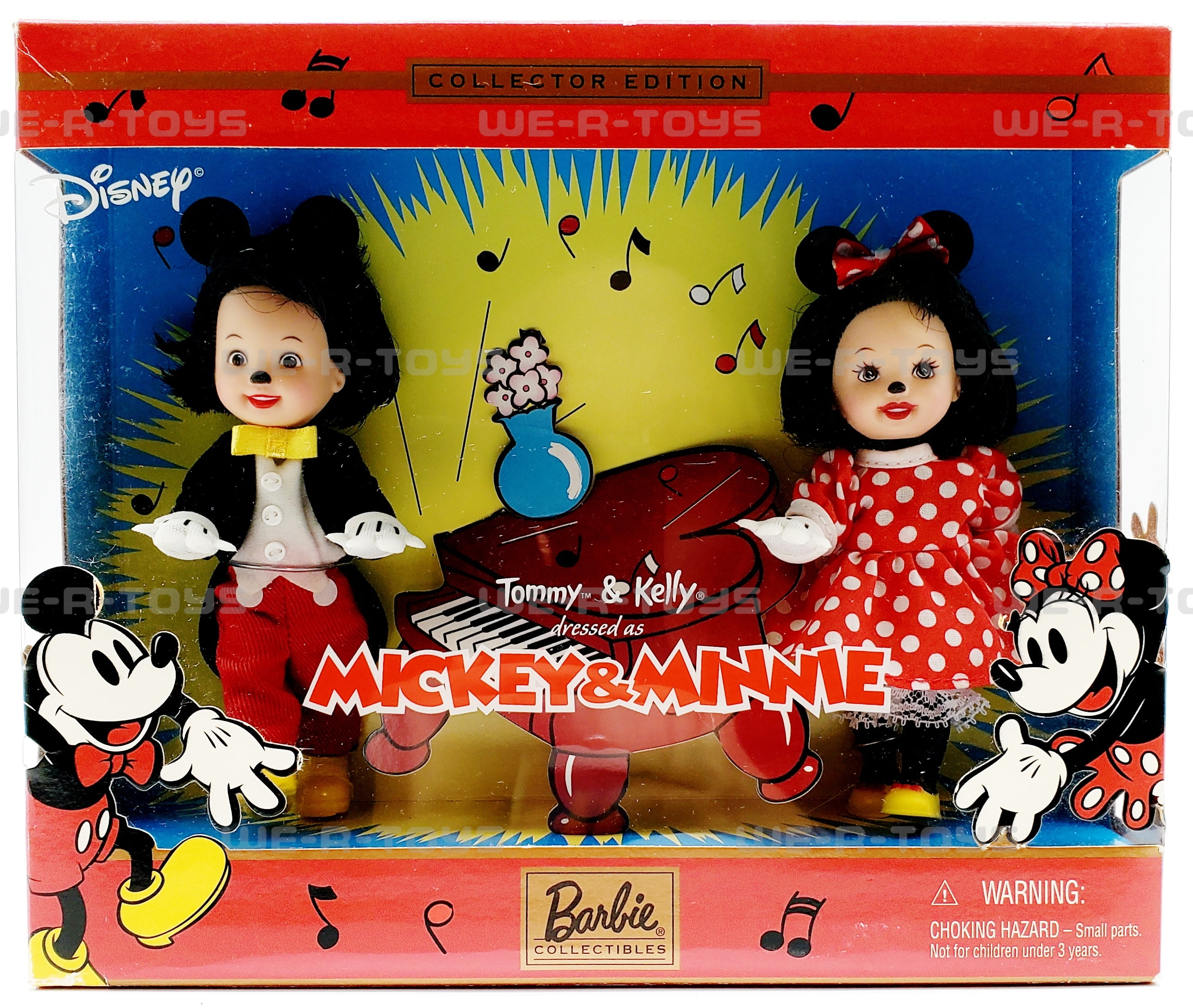 Tommy & Kelly as Disney's Mickey & Minnie Mouse Barbie Doll