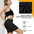 thumbnail image 4 of WILLBEST Shorts for Women 2Pc Women Solid Splice Shorts Panties Under Leggings Sport Short Pant, 4 of 4