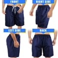 thumbnail image 4 of Shorts de Baño Scotamalone de Secado Rápido para Hombre Azul Marino, 4 of 6