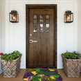 thumbnail image 6 of Disketp Mardi Gras7 Mat For Front Door Outside - Doormat Outdoor Entrance - Welcome Mats Outdoor,Outside Entry And Outdoor Entrance 16''X24'', 6 of 9
