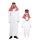 thumbnail image 5 of Adult Men's Arab Dress Up Costume Cosplay Halloween Party Outfit Set, 5 of 5