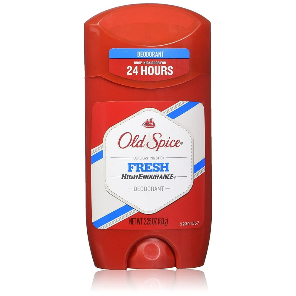 4 Pack Old Spice High Endurance Deodorant Long Lasting Stick Fresh 2.