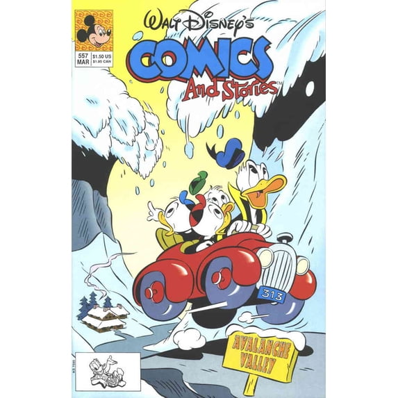 Walt Disney's Comics and Stories #557 VF ; Disney Comic Book