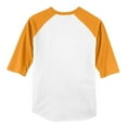 thumbnail image 6 of Yellow Rooster Men's Colorblock Raglan Jersey White/ Gold M, 6 of 6